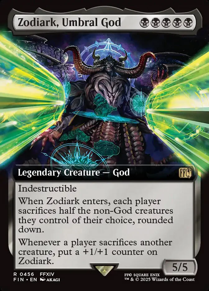 Zodiark, Umbral God - Extended Art - Legendary (Foil)