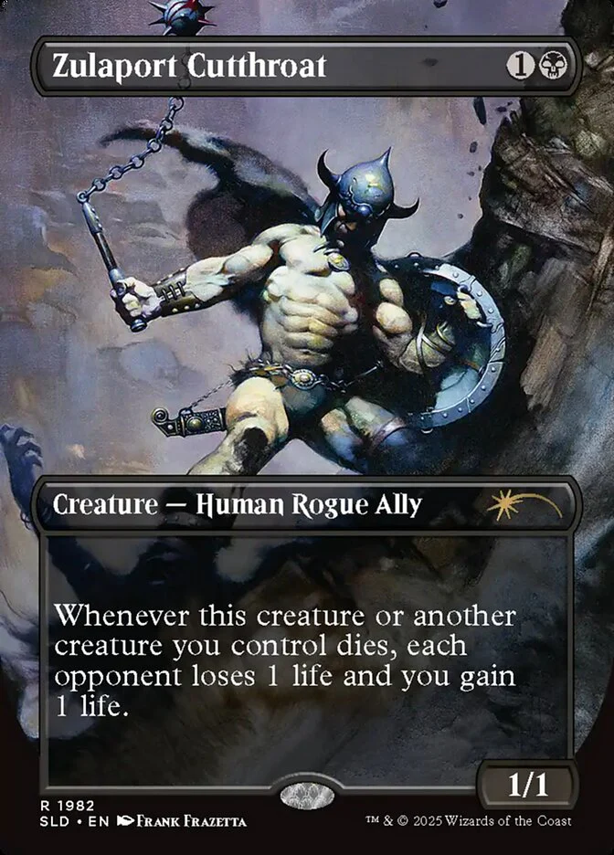 Zulaport Cutthroat - Borderless - Full Art - Inverted (Foil)